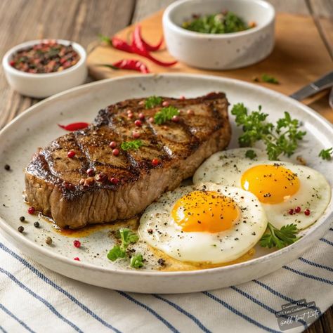 Keto Steak and Eggs 🥩 Starting the day with a hearty plate of Keto Steak and Eggs! 🍳💪 🔥 This protein-packed meal is a low-carb classic, perfect for fueling your day with clean, keto-friendly energy! 🌟 Elevate your keto journey with this delicious, wholesome breakfast option. 💡 Want more recipes like this? Grab your FREE Keto Cookbooks and a 7-Day Fat-Burning Meal Plan now! 🍽️✨ ✅ Satisfy your taste buds while staying on track with keto ✅ Boost your energy with nutrient-dense ingredients ... Keto Steak And Eggs, Keto Steak, Fat Burning Meal Plan, Wholesome Breakfast, Clean Keto, Keto Journey, Steak And Eggs, Keto Cookbook, Boost Your Energy