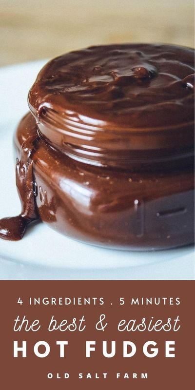 Easy Hot Fudge, Hot Fudge Recipe, Ice Cream Sauce, Brownies Cake, Homemade Hot Fudge, Easy Holiday Desserts, Easy Chocolate Desserts, Hot Fudge Sauce, Fudge Recipe