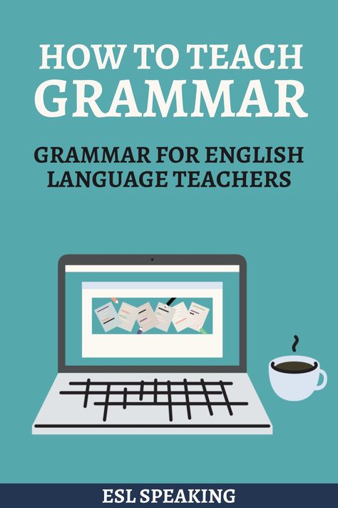 Grammar lessons can be tricky for a variety of reasons. They can be boring. The grammar might be too challenging for the students. The teacher sometimes feels overwhelmed when trying to present and explain all those complex rules. How To Teach Grammar, Second Language Teaching, Teaching In Japan, Efl Teaching, Teaching Lessons Plans, Teaching Esl, Esl Teaching Resources, Good Grammar, English Grammar Book