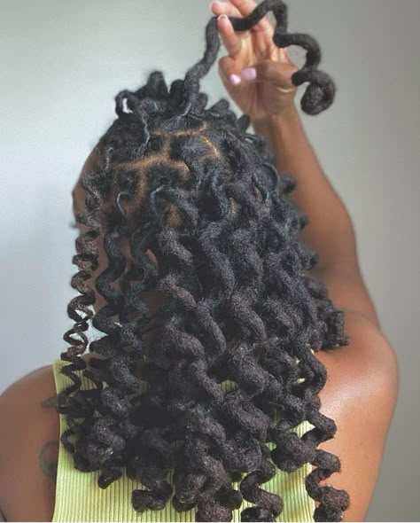 Curly locs Locs Hairstyles For Wedding, Permanent Dreadlock Extensions, Locs Journey, Hairstyles For Wedding, Loc Extensions, Short Locs Hairstyles, Dreadlock Style, Dreadlock Styles, Dreadlock Extensions