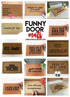 Apartment Door Mat, Front Door Rugs Indoor, Front Door Rugs, Door Mat Diy, Apartment Door, Trendy Apartment, Front Door Mat, Casa Exterior, Funny Doormats