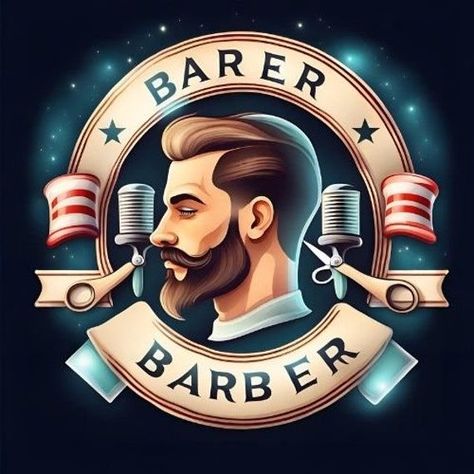 1. *Barber Shop Logo*: Start with the central theme of a barber shop, which often includes iconic elements like barber poles, scissors, or chairs. Choose a design that resonates with the traditional, nostalgic charm of barbershops. 2. *Vintage Ba... Barber Pole Logo, Logo Barber, Barber Shop Vintage, Barber Shop Logo, Vintage Hair Salons, Fonts Modern, Barber Logo, Hair Salon Logos, Barbershop Design