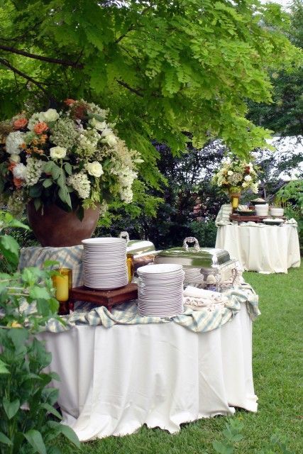 Buffet Decorations, Buffet Displays, Barbecue Table, Senior Party, Outdoor Buffet, Farming Life, Party Platter, Buffet Ideas, The Enchanted Home