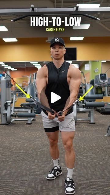 Middle Back Exercises, Cable Flies, Workout Chest, Chest Workout For Men, Chest Fly, Chest Workouts, Back Exercises, Training Program, Training Programs