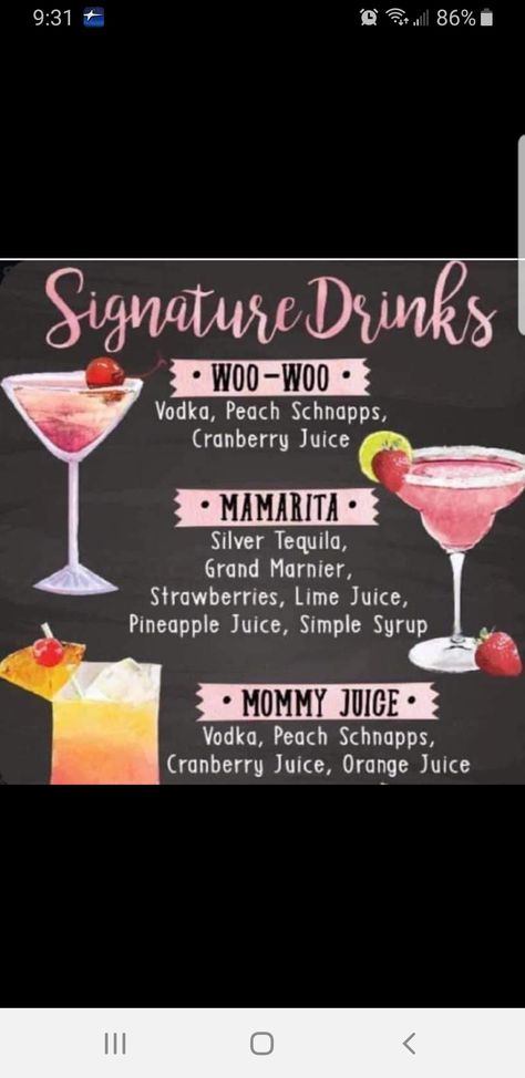 Mommy Juice, Silver Tequila, Peach Schnapps, Grand Marnier, Adult Beverages, Signature Drinks, Cranberry Juice, Adult Drinks, Pineapple Juice