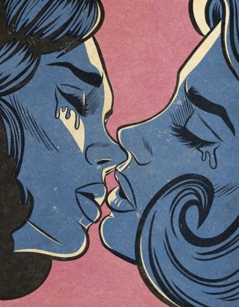 Sapphic Vintage, Wlw Art, Sapphic Art, Vintage Lesbian, Comic Pop Art, Kindle Publishing, Pop Art Girl, Single People, Lesbian Art