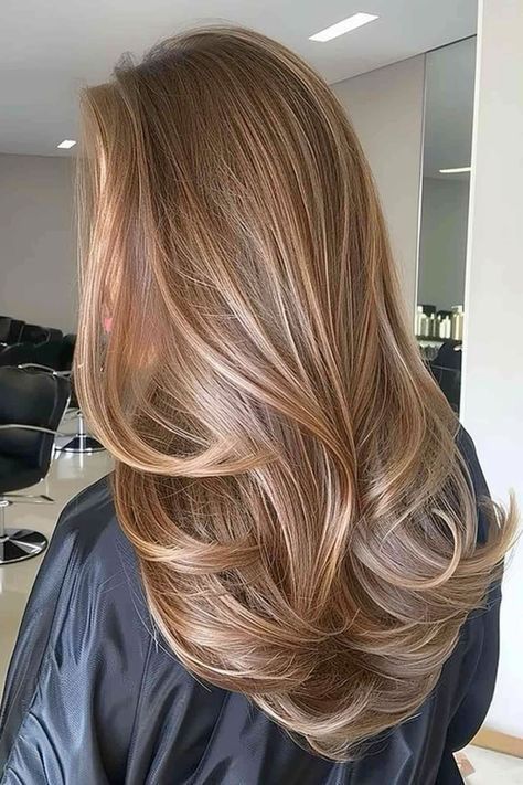 Hairstyles Highlights Brown, Hair Colour Blonde Highlights, Highlight Inspo Hair, Blond Hair For Brunettes, Bronde Hair Colour, Brown Hair With A Little Blonde, Hair Inspo Color Blonde Highlights, Light Reddish Brown Hair With Highlights, Blonde Hair On Brunettes