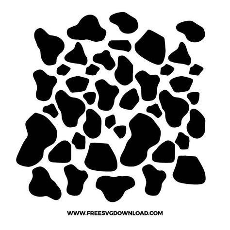 Cow Print Pattern, Stone Wall Art, Cow Spots, Cow Pattern, Svg Free Files, Silhouette Svg, Cow Print, Print Pattern, Free Svg