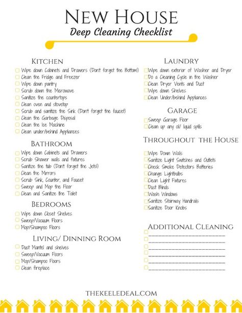 New House Cleaning, Putz Hacks, Free Printable Cleaning, Deep Cleaning Checklist, New Home Checklist, Clean Dryer Vent, Cleaning Painted Walls, Moving Packing, Glass Cooktop