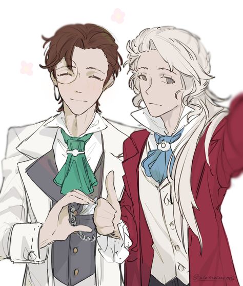 Frederick And Orpheus Idv, Composer X Novelist Idv, Orpheus X Fredrick Idv, Orpheus X Frederick, Composer Idv, Frederick Kreiburg, Idv Characters, Idv Ships, Me And My Bf