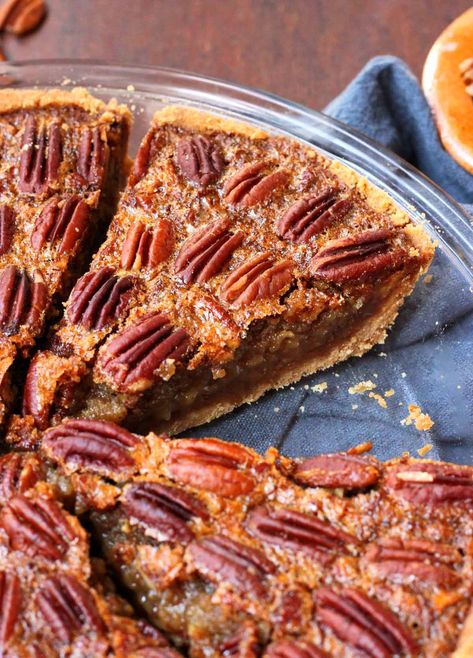 Brown Butter Pecan Pie, Butter Pecan Pie, Scientifically Sweet, Pecan Pie Filling, Maple Brown, How To Make Pie, Maple Pecan, Pecan Recipes, Pumpkin Cupcakes