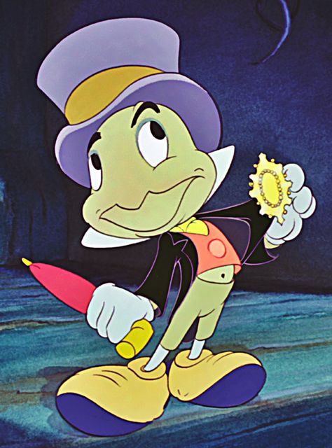 Disney Amor, Disney Sidekicks, Pinocchio Disney, Classic Disney Characters, Jiminy Cricket, Images Disney, Film Anime, Character Pictures, Your Spirit Animal