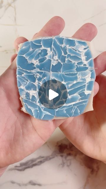 TM Creative Resin | Come create with me! on Instagram: "Mica powder marble slab 😍 what did I use? 👇🏻 1. Sculpey Premo Translucent Clay 2. Blue mica powder (see my Amazon store front) 3. White acrylic paint (see my Amazon store front) 4. Sculpey Liquid Translucent Clay That’s it! It’s so simple! . . . #smallbusiness #claylife #beadedearrings #clayjewelry #smallbusinesssaturday #pearlearrings #smallbusinessowner #earringslover #bracelet #claycharm #fimo #lovelandco #etsy #colorado #tmcreativeresin #handmade #handmadewithjoann #earrings #stainedglass" Polymer Clay Marble Effect Tutorial, Liquid Sculpey Ideas, Mica Powder Crafts, Polymer Clay Slabs Ideas, Marble Clay Earrings, Translucent Clay, Polymer Clay Painting, Marbled Clay, Play Clay