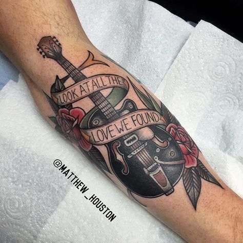 Gretsch guitar for Ben from the other day! Thanks bruv! #guitar #music #gretsch… Traditional Music Tattoo, Rockabilly Tattoos, Gretsch Guitar, Guitar Tattoo Design, Music Tattoo Sleeves, Rockabilly Tattoo, Rock Tattoo, Guitar Tattoo, Music Tattoo Designs