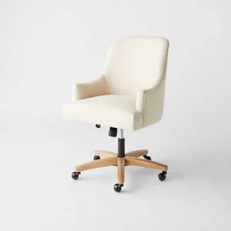 Upholstered Office Chair, Studio Mcgee Target, Studio Mcgee, Home Office Chairs, Task Chair, Shop Chair, My New Room, Desk Chair, New Room