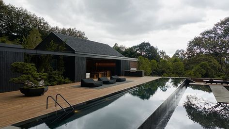 inside j balvin's japanese-inspired sanctuary in colombia Zen House, Minimal Living, Interior Minimalista, Pitched Roof, Architectural Digest, Pool House, Japan Travel, A House, Architecture House