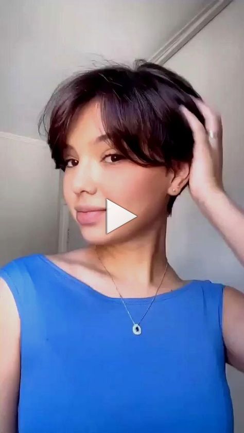 + + ???? Los mejores Cortes para Mujeres de años Temporada 2022 undercut pixie haircut shaved sides long bangs, short hair undercut, short pixie haircuts, undercut pixie haircut for thick hair round face!