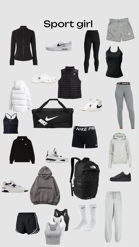 #athletic #sport #sporty #sports #girl#women #fashion Sporty Clothes Aesthetic, Sporty Girl Outfits For School, Track Meet Outfit, College Athlete Outfits, Athletic Girl Aesthetic Outfits, Sportif Outfit, Sporty Outfits For School, Track And Field Outfits, Athletic School Outfits