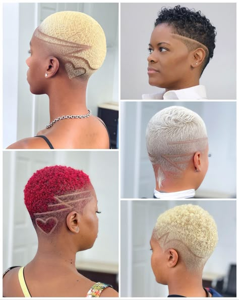 Short Shaved Hair, Top Fade Haircut, Fade Haircut Women, Low Cut Hairstyles, Haircuts For Women 2023, Women's Haircuts, Short Hair Designs, Fade Hair, Shaved Hairstyles