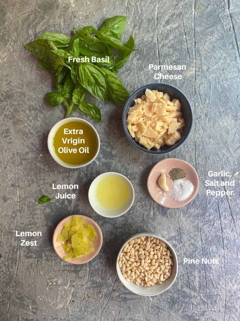 Pesto is a divine, fresh, luscious green basil sauce that will brighten your pasta, pizza, roasted veggies and crostini. Make it as often as you can. #pesto #sauce #Italian #pasta #gluten-free #vegetarian #vegan #recipe #basil Best Pesto Pasta Recipe, Italian Pesto Recipe, How To Make Pesto Pasta, How To Make Basil Pesto, 1month Challenge, Pesto Sauce Recipe For Pasta, Basil Pesto Pasta Recipes, Italian Pesto Pasta, Green Pesto Pasta