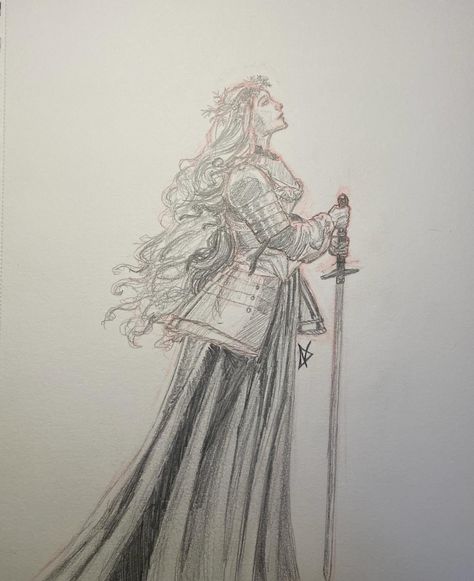 Another pencil sketch! Been taking a little break from painting, but I’ll get some paintings done soon! . . . . . . . #art #artistsoninstagram #pencil #pencildrawing #sketchart #sketchbook #fantasy #fantasyart #medieval #medievalart #fyp Fantasy Sketches Pencil, Medieval Drawings Sketch, Medieval Sketch, Fantasy Sketchbook, Fantasy Sketches, Little Sketches, Medieval Drawings, Fantasy Artist, Medieval Art