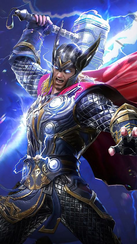 Thor Artwork, Thor Comic Art, Marvel Man, Thor Wallpaper, Thor Art, Thor Comic, The Mighty Thor, Art Basics, Comics Marvel