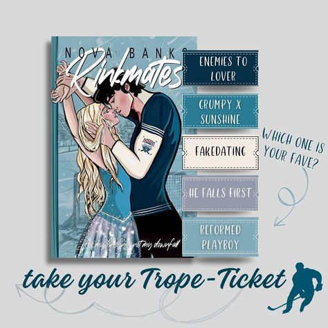 🤍Grab your ticket, it's time to hit the rink! But first, you need to pick your favorite trope from Rinkmates. 🤍 What's it gonna be? 🤔 #indieauthorsunited #indieauthorcommunity #hockeyromanceauthor #hockeyromances #hockeyromancewriter #enemiestoloversromance #enemiestoloverstrope #frenemies #publicenemies #suportindieauthors #romancecollection #angstyread #angstyromancereads #angstyromancebooks #indieauthorcommunity #angstyread Romcom Books, Romance Books Worth Reading, Fiction Books Worth Reading, Book Reading Journal, Romance Series Books, Read Books Online Free, Romantic Book Quotes, Dark Books, Fantasy Books To Read