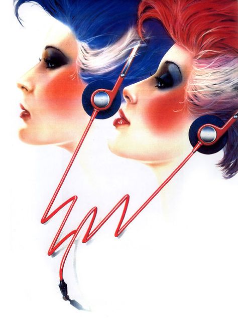 Airbrush Art of the 1970's & 1980's - AnotherDesignBlog. Lost Poster, 1980s Art, Face Art Makeup, Retro Beauty, 80s Vibes, 26 November, Illustration Agency, The One Show, Airbrush Art