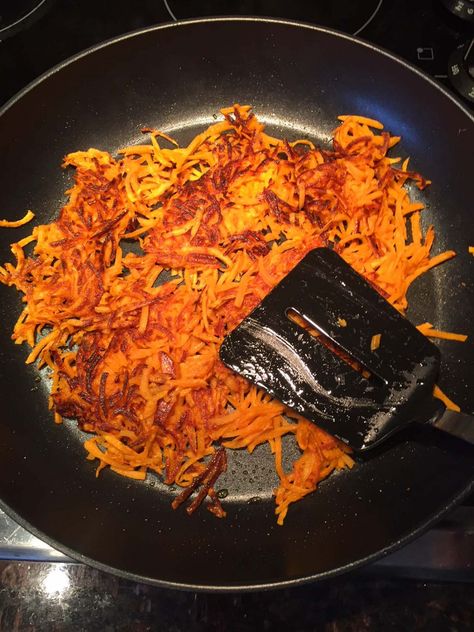 Sweet Potato Hashbrowns Recipe – Melanie Cooks Oven Baked Sweet Potatoes, Sweet Potato Hashbrowns, Hashbrowns Recipe, Sweet Potato Breakfast Recipes, Sweet Potato Hash Browns, Golo Recipes, Gut Reset, Homemade Hashbrowns, Sweet Potato Recipes Baked