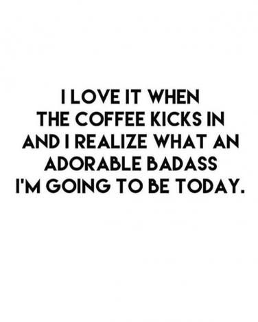 Who says you can't be cute and successful? Happy Thoughts, True Words, Coffee Quotes, Happy Quotes, Motiverende Quotes, Tone It Up, A Quote, Shadowhunters, The Coffee