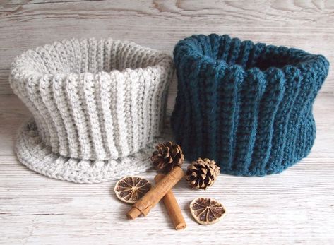 Ribbed Crochet, Crochet Neck Warmer, Pull Through, How To Make Notes, Slip Stitch, Teal Colors, Neck Warmer, Double Crochet, Step By Step Instructions