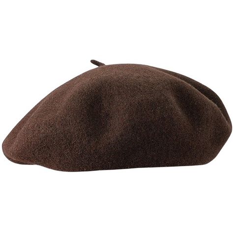 Jaxon Hats Basque Beret Brown ($56) ❤ liked on Polyvore featuring accessories, hats, brown berets, beret cap, brown beret hat, caps hats and beret hat Beret Aesthetic, Hats Beret, Brown Beret, Future Clothing, Beret Cap, Brown Hat, Hat Beret, Berets Cap, Future Clothes