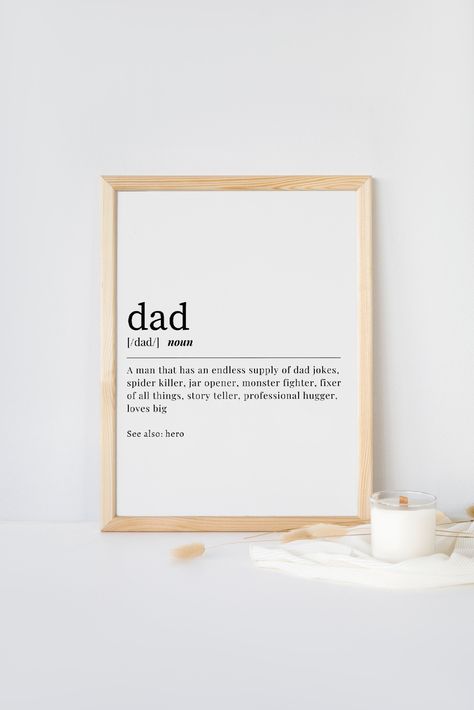 Father Definition Quote, Definition Of Father, Father Definition, Black Color Hairstyles, Frame Projects, Dad Poems, Best Dad Quotes, Dad Definition, Hairstyles Black Hair