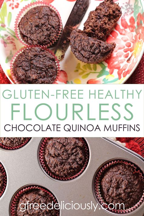 Insulin Resistance Muffins, Chocolate Quinoa Muffins, Black Bean Muffins Healthy, Quinoa Muffins Breakfast, Quinoa Muffins Healthy, Quinoa Flour Muffins, Banana Quinoa Muffins, Quinoa Desserts, Quinoa Puffs