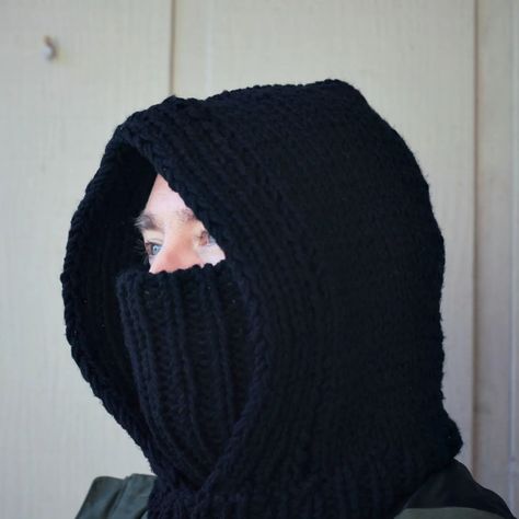 It's the perfect versatile accessory for both men and women. Four Ways to Wear: Full Face Cover: Wear the neckwarmer inside and pull it up to shield your face from the cold. Double-Fold Turtleneck: Fold down the neckwarmer for a cozy, double-layered turtleneck. Outward Cowl: Wear the neckwarmer outside, tuck half the fabric under to create a cowl that covers your neck and part of your collar. Relaxed Hood: Pull the hood back to enjoy the relaxed fit when indoors or in milder weather. Desig... Layered Turtleneck, Knit Balaclava, Knitted Balaclava, Cozy Knit, Full Face, Cozy Knits, Face Cover, Skull Cap, Neck Warmer