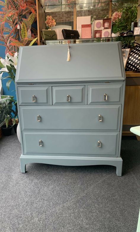 Duck egg blue chalk paint