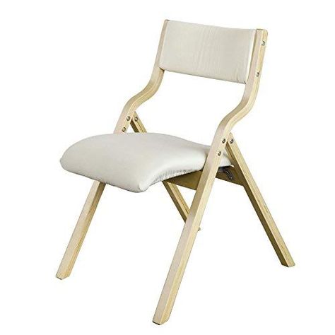 Wooden Office Chair, Padded Folding Chairs, Modern Desk Chair, Wooden Folding Chairs, Folding Dining Chairs, Computer Desks For Home, Chair Desk, Chaise Metal, Computer Desk Chair