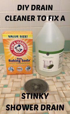 Smelly Shower Drain, Shower Drain Cleaner, Shower Drain Smell, Clean Shower Drain, Hair Clogged Drain, Diy Drain Cleaner, Homemade Drain Cleaner, Unclog Bathtub Drain, Smelly Drain