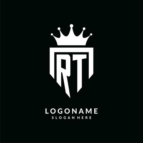 Letter RT logo monogram emblem style with crown shape design template Rt Logo, Leg Workouts For Men, Luxury Sofa Design, Leg Workouts, Simple Background Images, Letter Logo Design, Simple Background, Logo Banners, Cityscape Photos