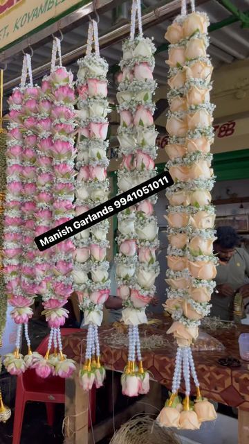 Engagement Garlands South Indian, Pelli Dandalu For Marriage, Wedding Haram Flower, Poo Malai For Wedding, Malai Designs For Wedding, Garland For Engagement Indian, Reception Garland South Indian, Maalai For Wedding Reception, Wedding Garlands South Indian Marriage