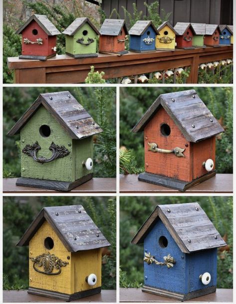 Decorative bird houses