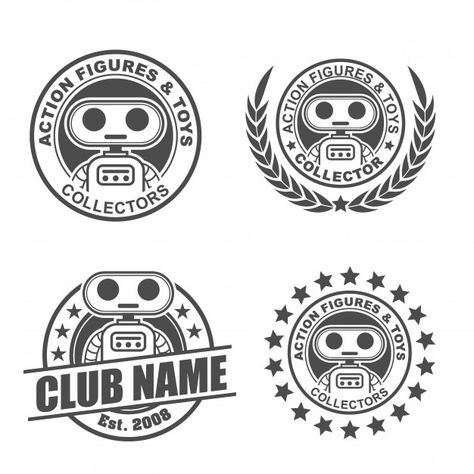 Robotics Club Logo, Robotics Logo Design Ideas, Robotics Logo, Robot Icon, Vector Robot, Robot Logo, Robot Game, Robot Theme, Sun Logo