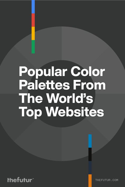 What do the world's top websites all have in common? They have a good color scheme, one that sticks to their brand and doesn’t make the website look too busy. They keep things simple but fun and become known for the colors they choose. If you want to learn from the best, we’ve dissected the top 10 most popular websites for their color schemes with tips on how to create your own. Whether you are a brand strategist, web designer, or creative entrepreneur, our latest article is for you. Website Themes Color Schemes, Color Schemes For Websites, Color Combination For Website, Popular Color Palettes, Web Design Color, Website Trends, Website Color Schemes, Web Design Websites, Colorful Website