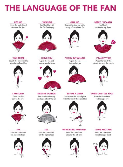 The Language of the Fan Fan Language, Emily Post, Bahasa Jepun, Materi Bahasa Jepang, Makeup Tip, Clothing Reference, Sensitive Person, Japanese Language Learning, Seni Dan Kraf