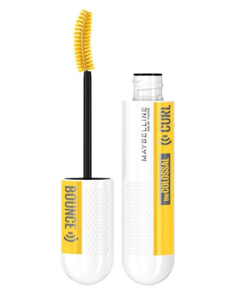 Curl Bounce Mascara, Maybeline Mascara, Colossal Mascara, Big Bouncy Curls, Maybelline Colossal, Mascara Maybelline, Black Curls, Mascara Review, Curling Mascara