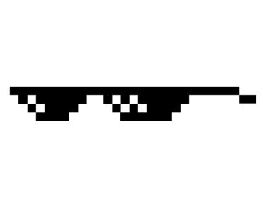 Deal With It Glasses Small Glasses Transparent Png, Deal With It Glasses, Glasses Png, Glasses Transparent, Deal With It, No Background, Thug Life, Transparent Png, Png Image