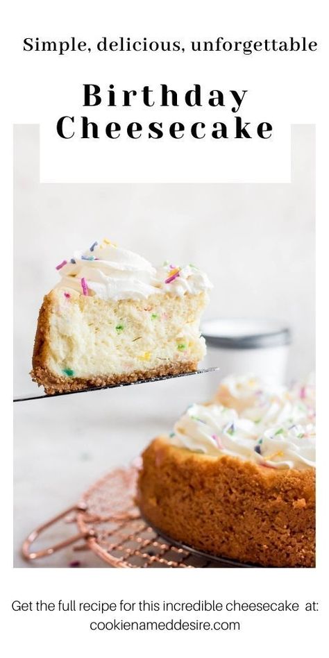 Creamy, velvety cheesecake perfect for any celebration. This cake batter cheesecake is absolutely divine Pie, Cheesecake Crust Recipe, Cake Batter Cheesecake, Birthday Cheesecake, No Bake Lemon Cheesecake, Golden Oreo, Best Cheesecake, Oreo Crust, Creamy Cheesecake