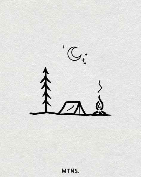 Inktober Day 22 - Camp #inkart #inkdoodlesketch #drawingpictures #natureinspiredart #campingtattoo #inktober2024camp Easy Camping Drawings, Tent Doodle, Camping Drawings, Camping Sketch, Camping Tattoo, Camping Drawing, Fire Drawing, Ink Doodles, Male Birthday