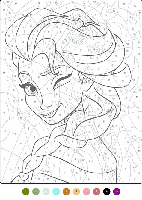 Aesthetic Colouring Pages Disney, Disney Colouring In Pages, Disney Color By Number Printable Free, Disney Color By Number, Disney Coloring Pages Printables, Disney Colouring Pages, Disney Coloring Sheets, Adult Color By Number, Color By Number Printable