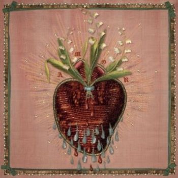 Andrea Zanatelli, Terrence Loves You, Lilies Of The Valley, Ethereal Art, Sacred Heart, Lily Of The Valley, Digital Collage, Embroidery Art, The Valley